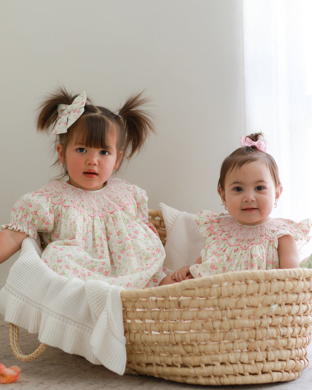 Anne Hand Smocked Bishop Dress