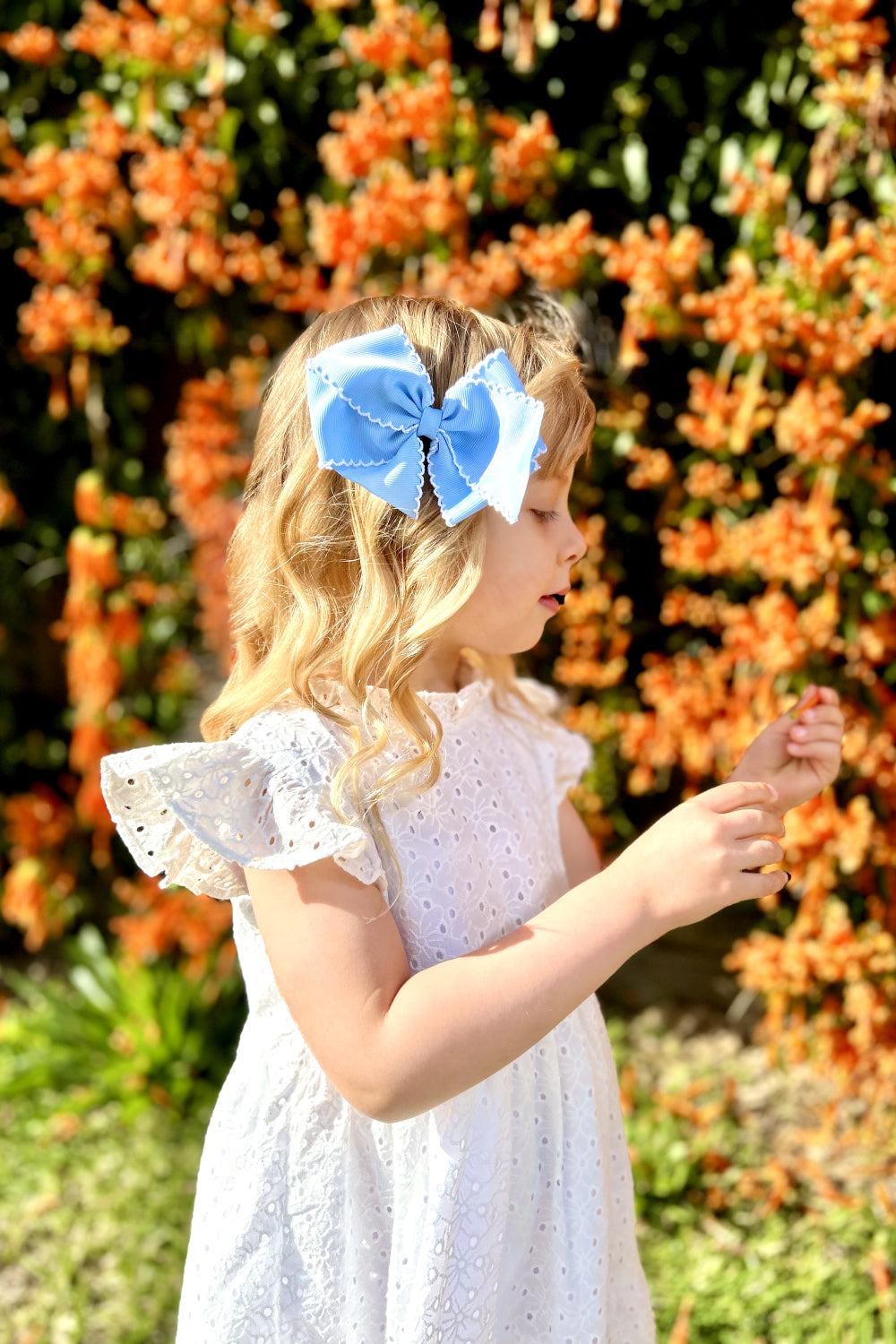 Sweet Blossom White Tiered Dress
