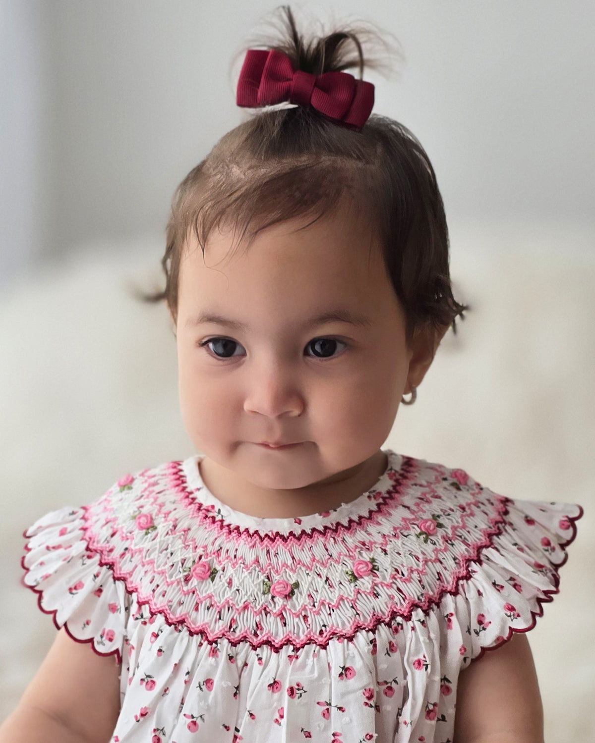 Eden Hand Smocked Romper